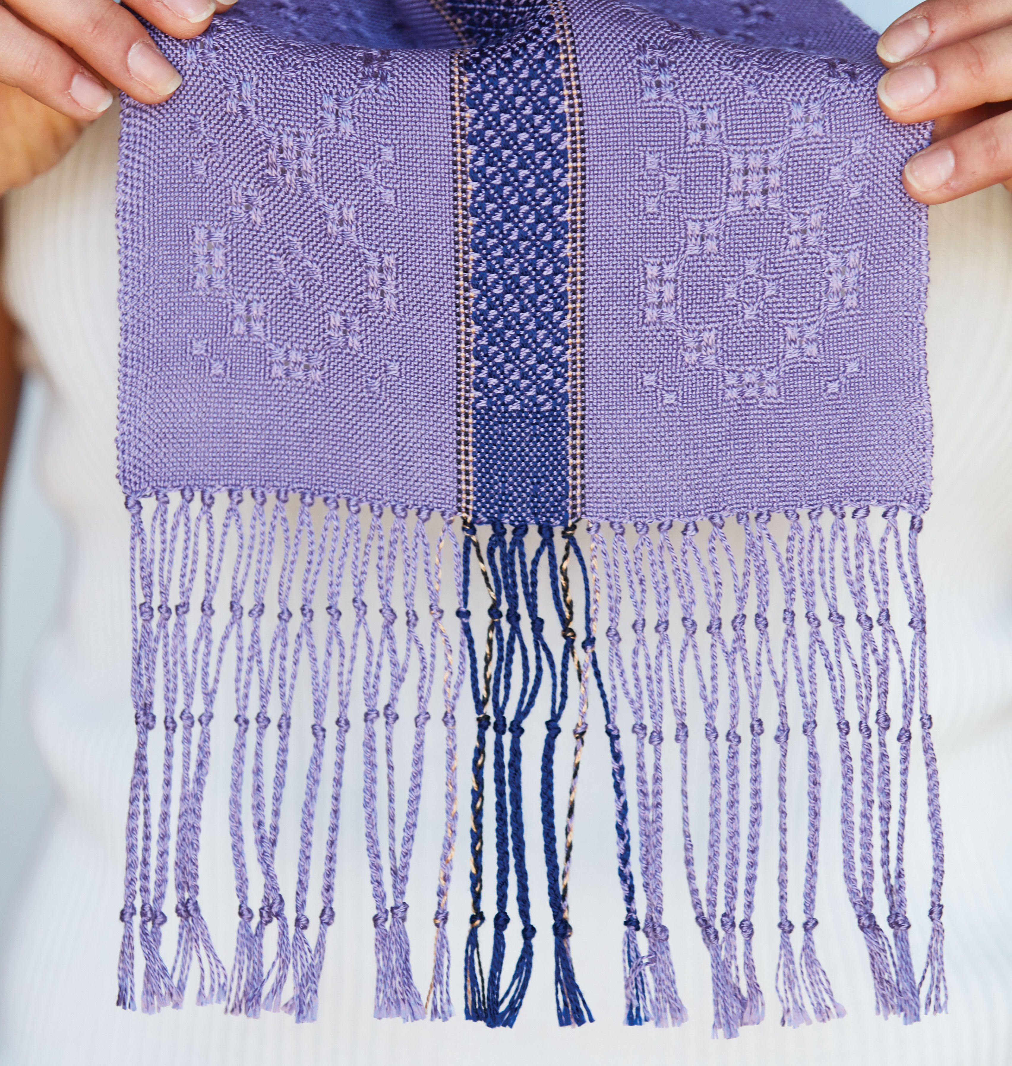 Majestic Royal Scarf WIF + Treading Draft Image