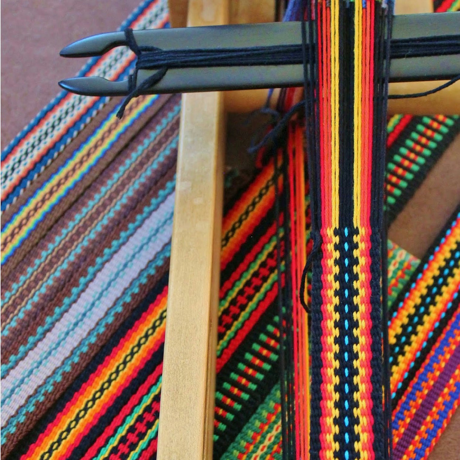 Inkle Weaving 101: Learn to Weave and Design Bands, with Annie Machale.
