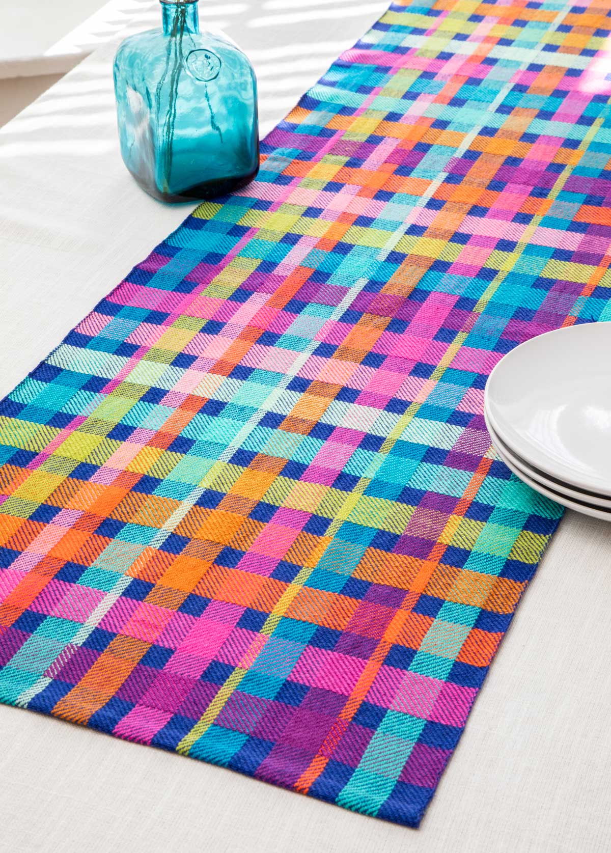 Ribbons and Blocks Runner | Project PDF + WIF Image