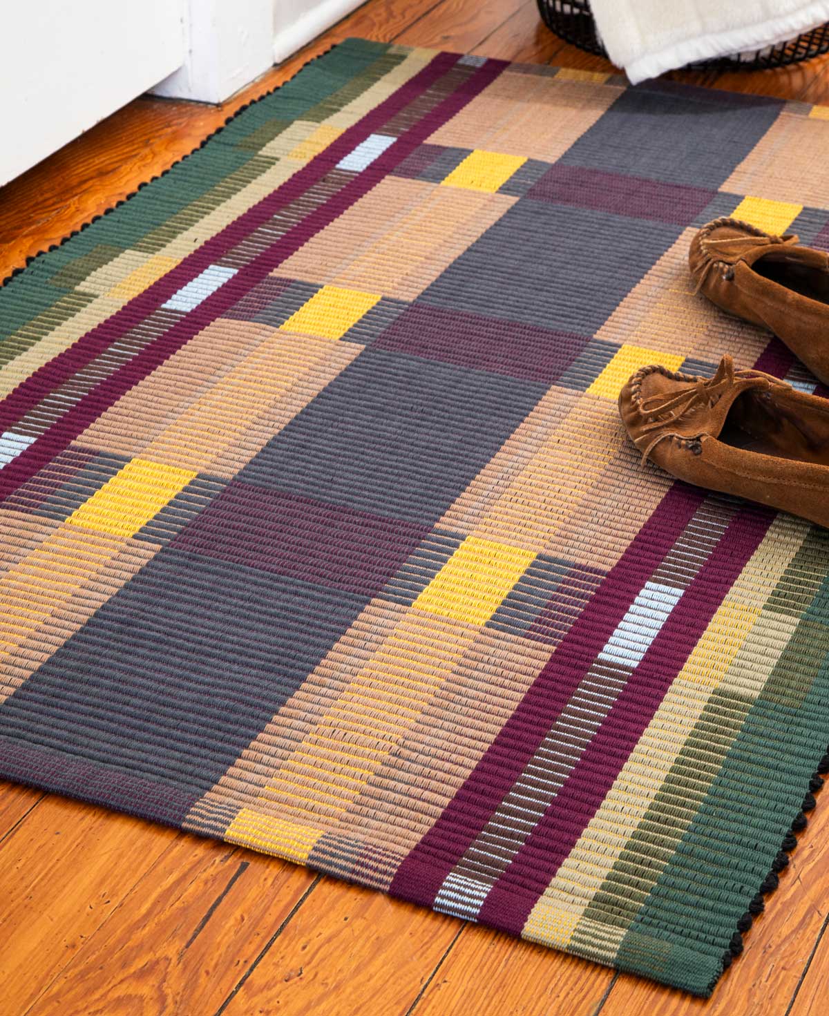 Prairie School Rug | Project PDF + WIF Image