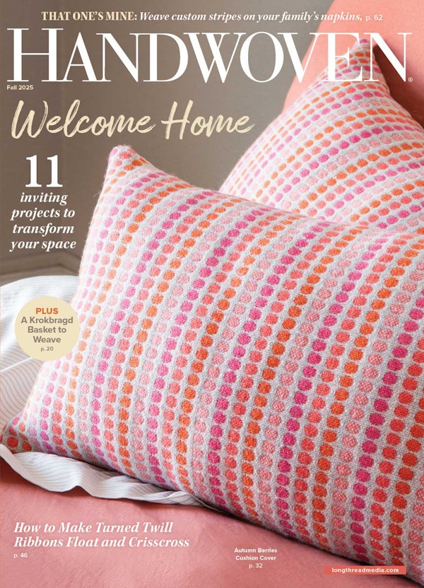 Cover of Handwoven Fall 2025