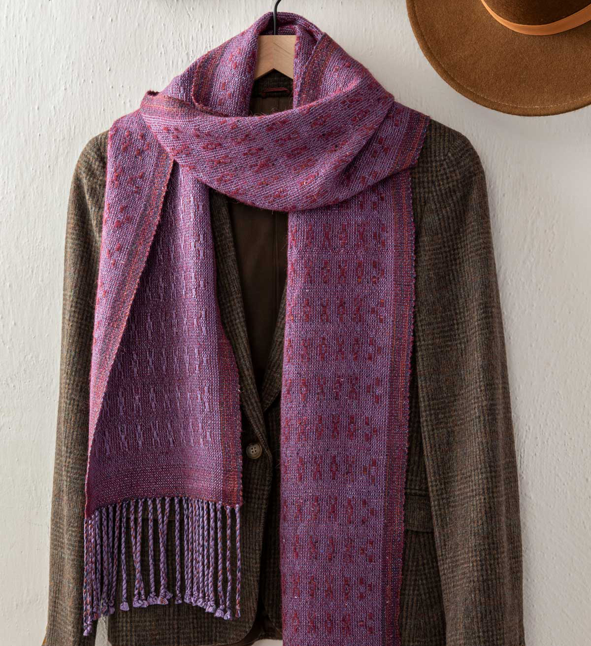 A Taste of Sonoma Scarf | Project PDF + WIF Image