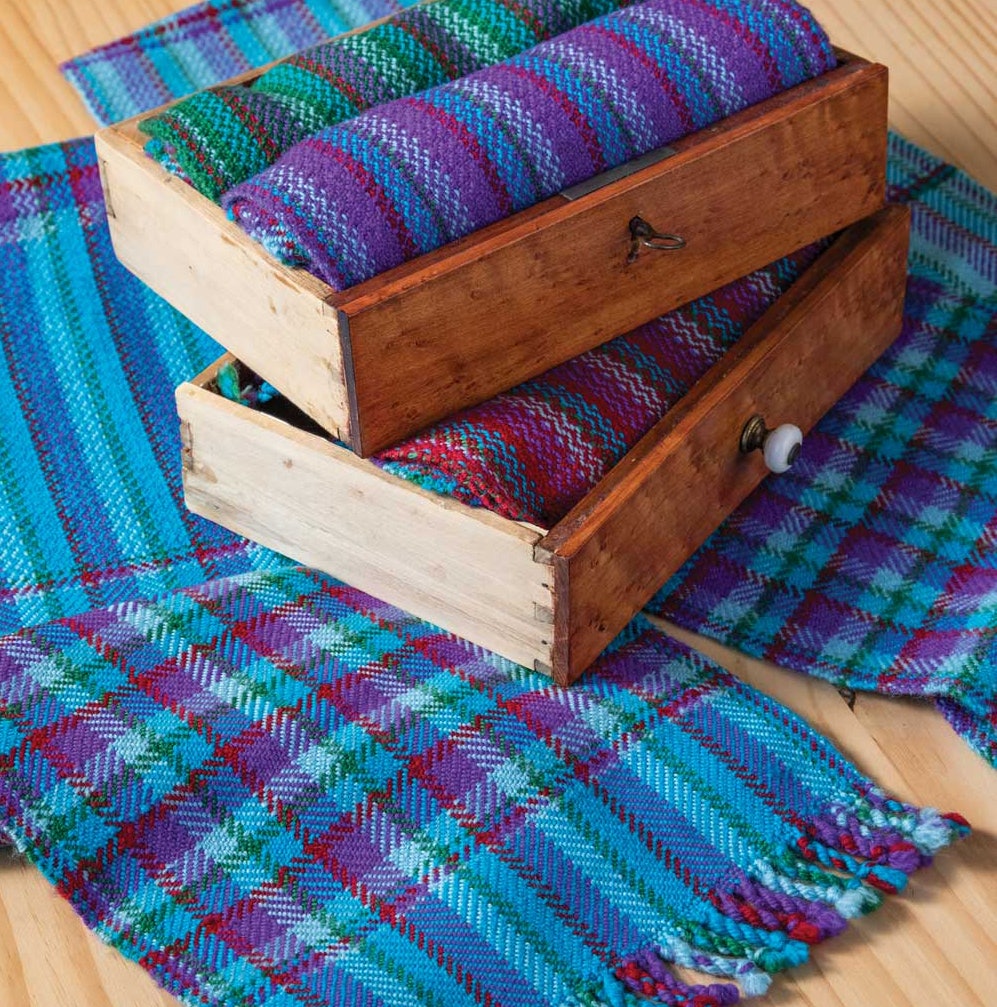 Gwen Anderson’s Cousins’ Plaid Scarves, from November/December 2023.