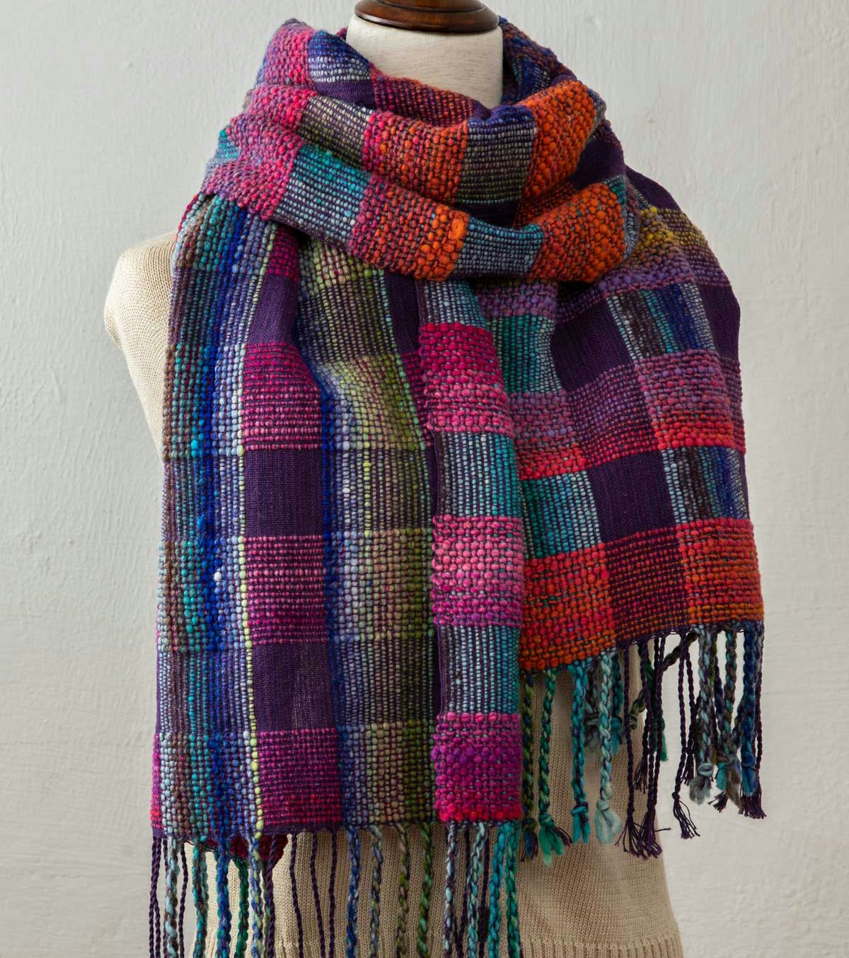 Véronique Perrot’s Autumn Jewel Scarf, from Fall 2024.
