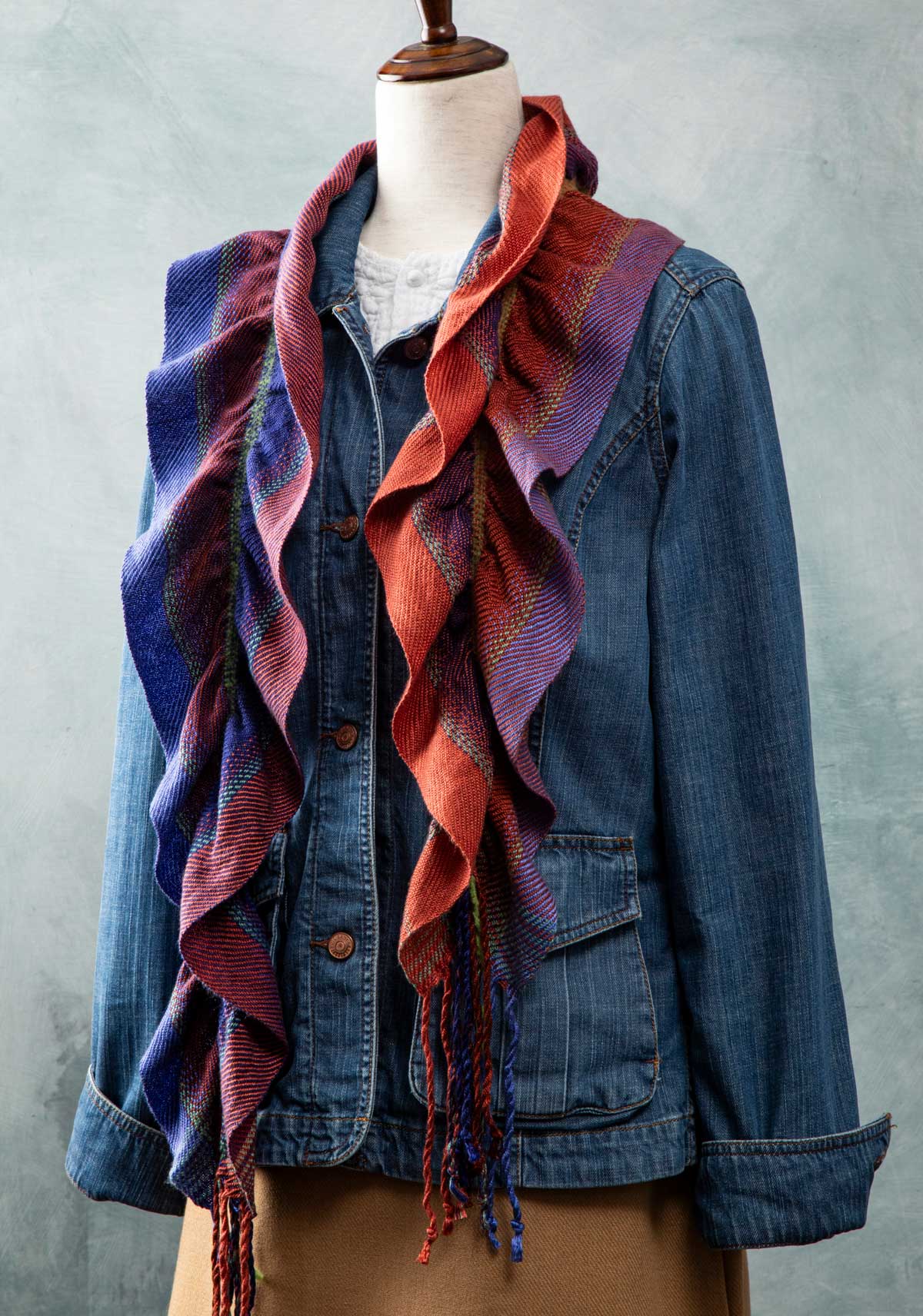 Magic Ruffles Scarf | Project PDF + WIF Image