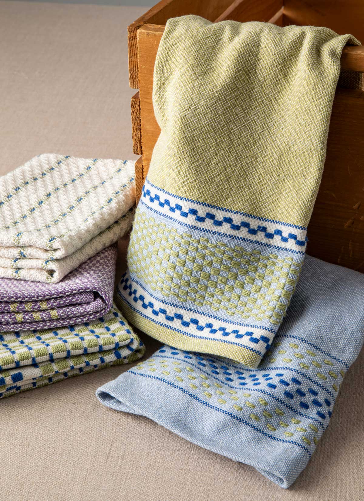 Garden Path Towels | Project PDF + WIFs Image