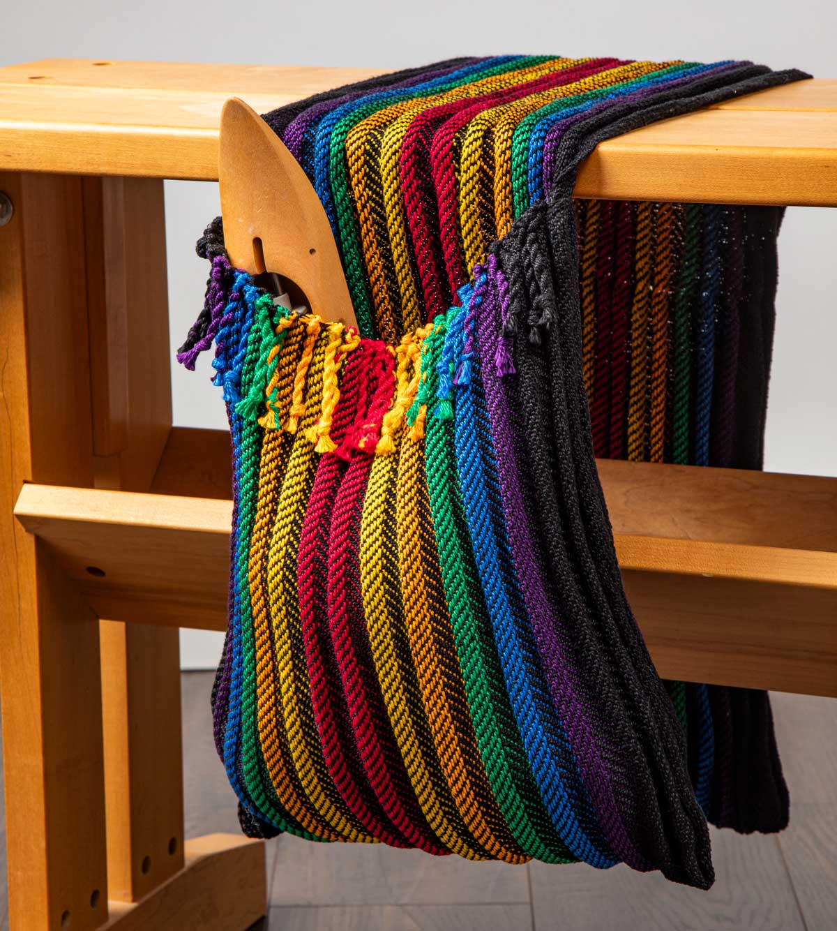 Stretchy Stripes Bag  | Project PDF + WIF Image