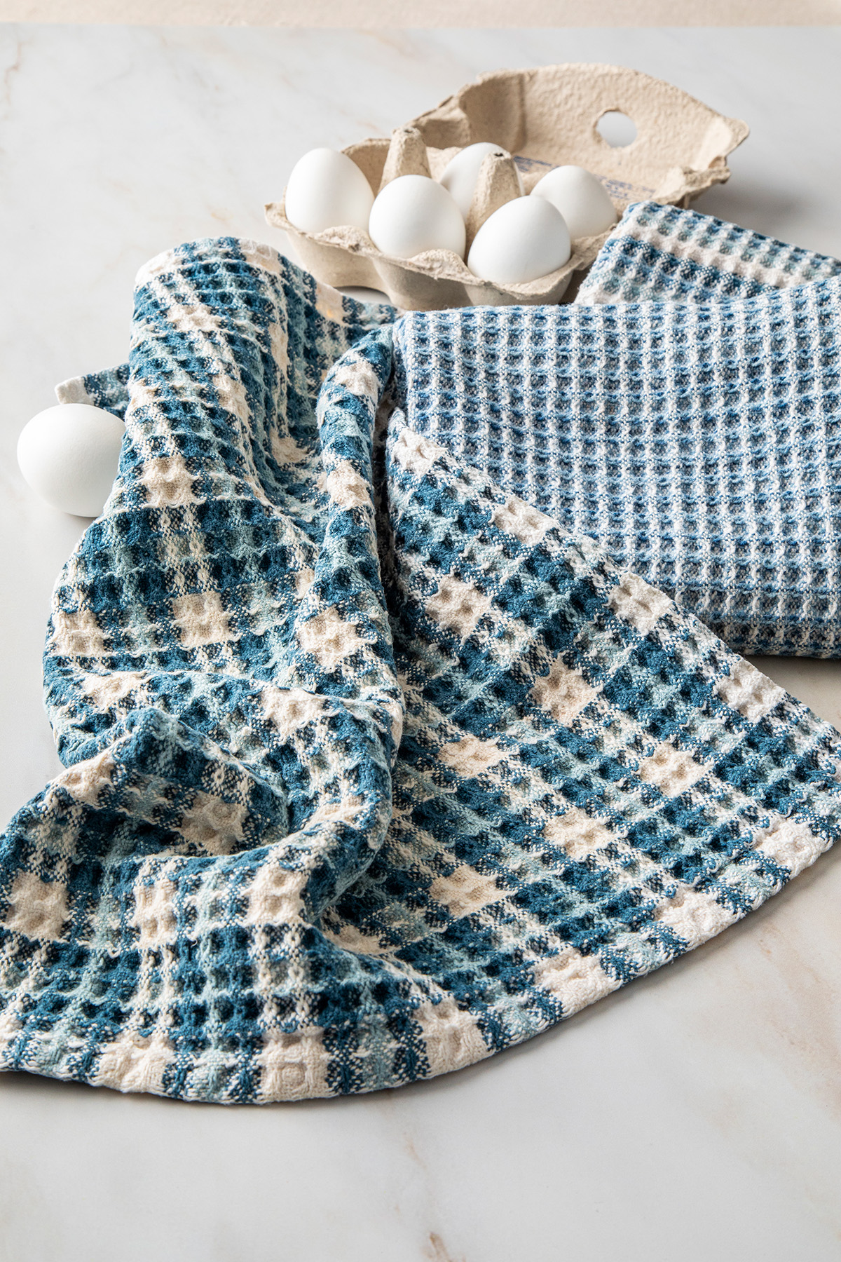 Blueberry Waffle Towels | Project PDF + WIF Image