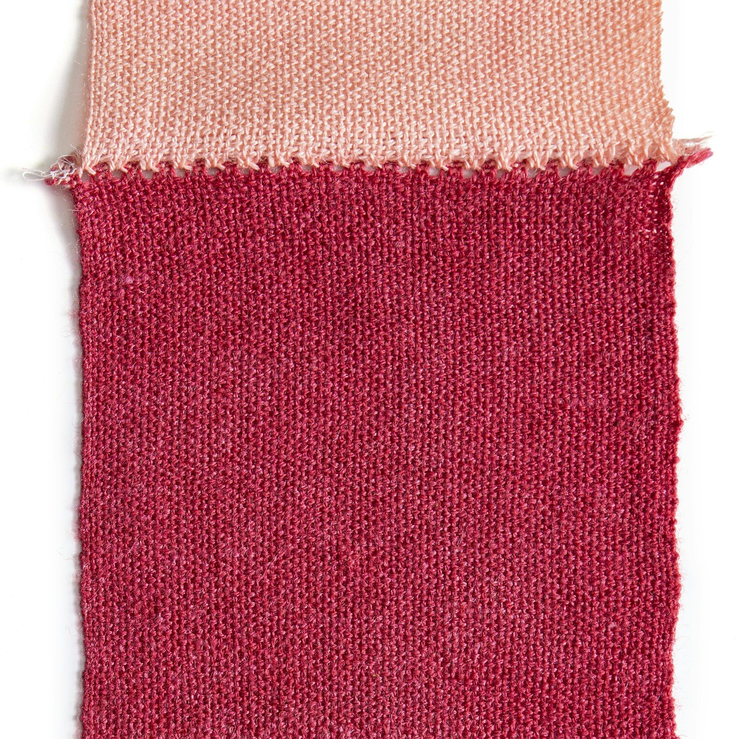 Sample 9: Zephyr, plain-weave layers in deflected doubleweave.