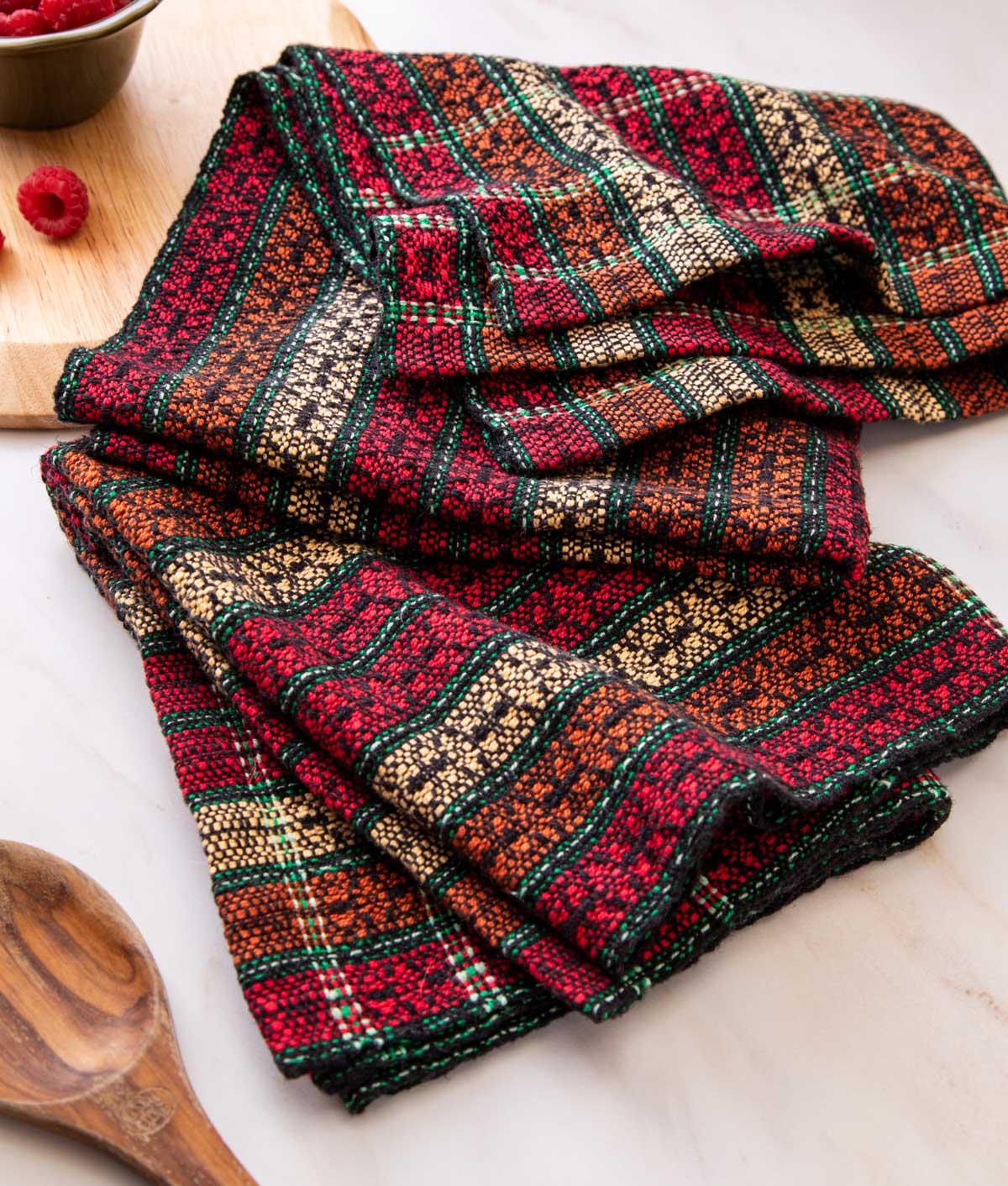 Lucky Ladybug Towels | Project PDF + WIF Image