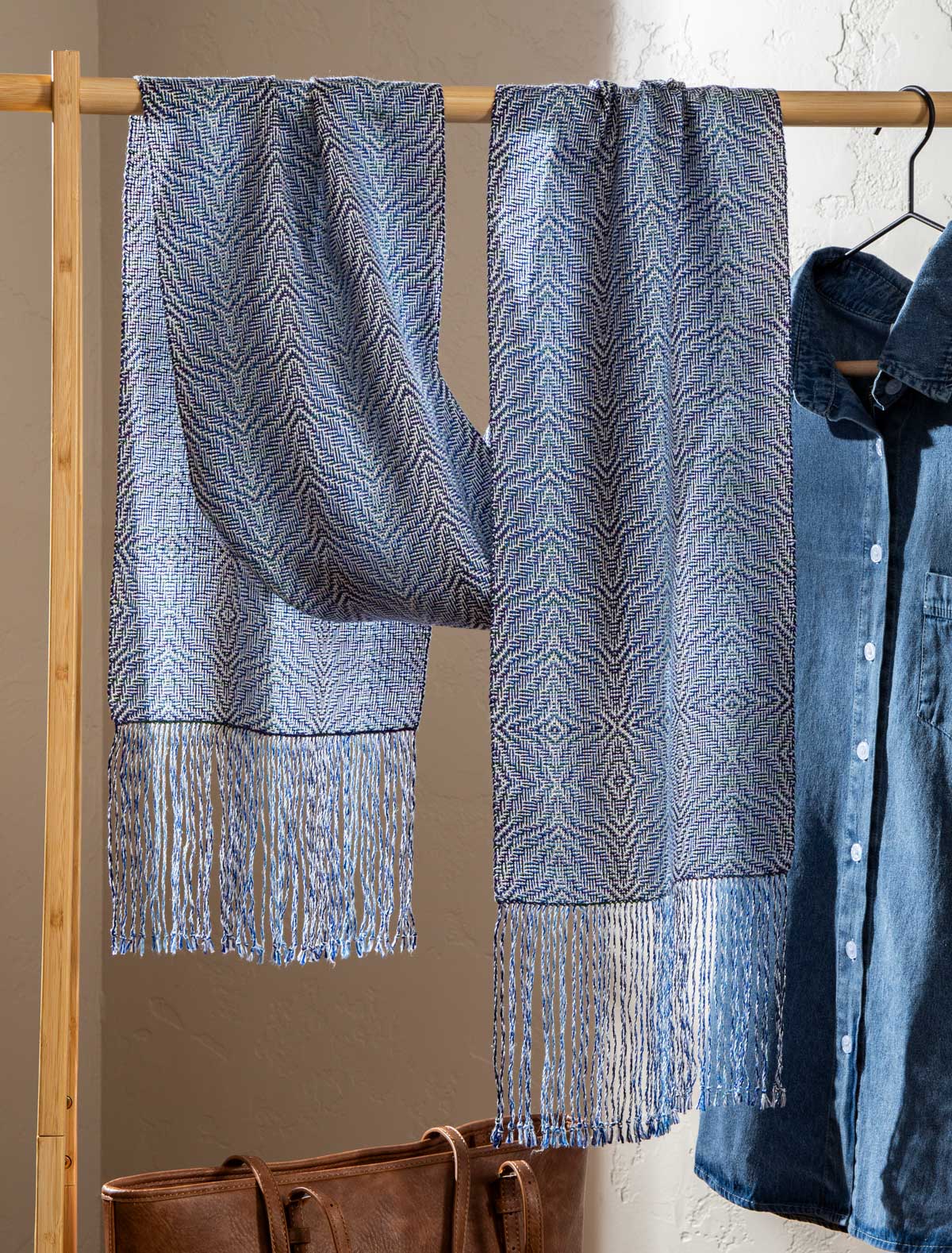 Shimmering Water Scarf | Project PDF + WIF Image