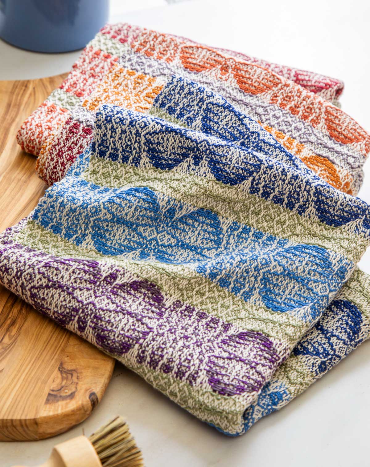 Hawk Moth Dish Towels | Project PDF + WIF Image