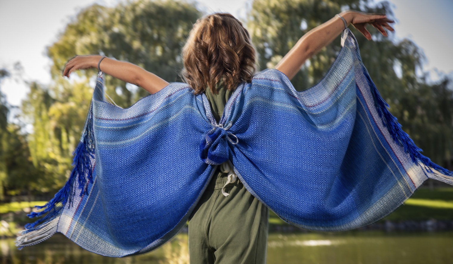 The project includes instructions for making wings for a special child in your life.