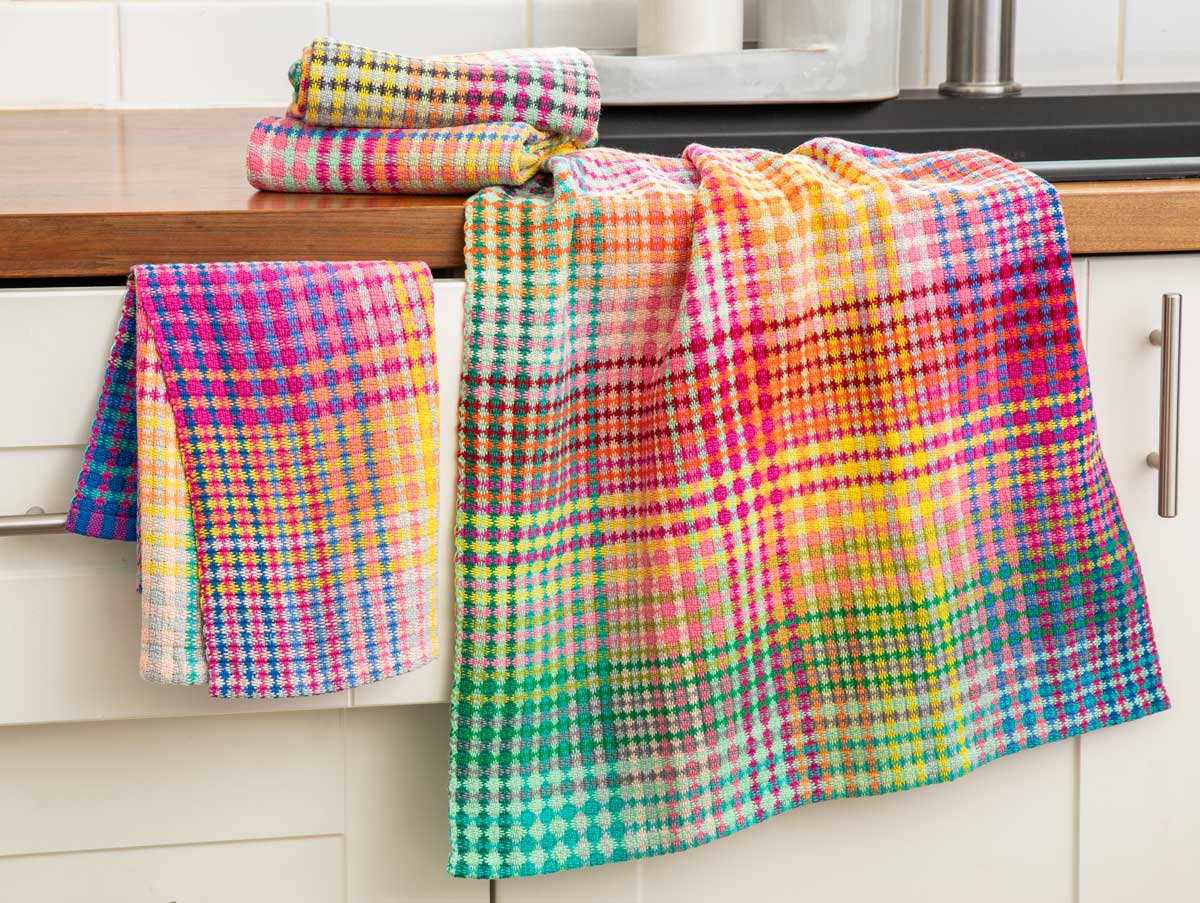 Color Nuggets Towels | Project PDF + WIFs + Lift Plan Image