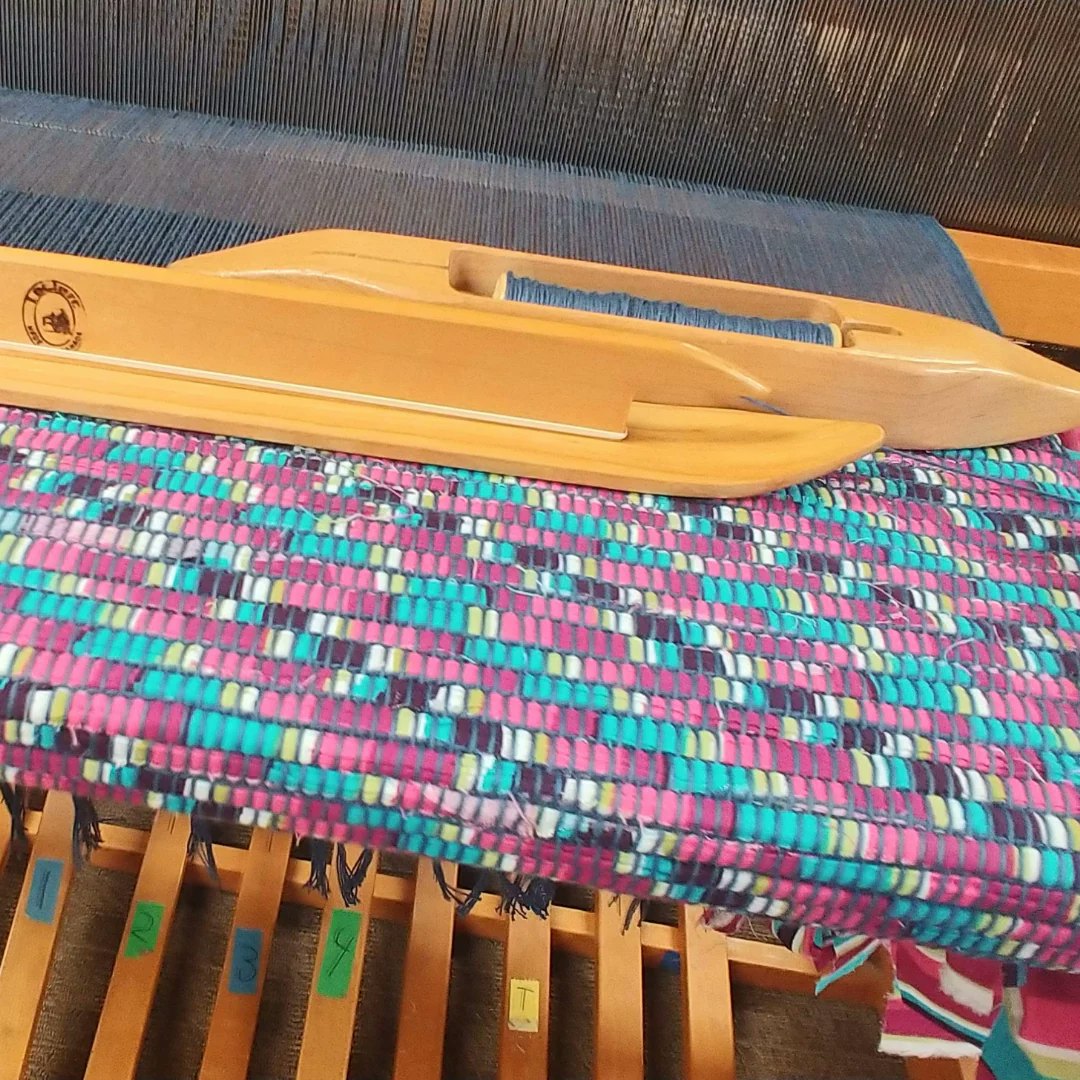 Rag Weaving that Zigs and Zags, with Sara C. Bixler.
