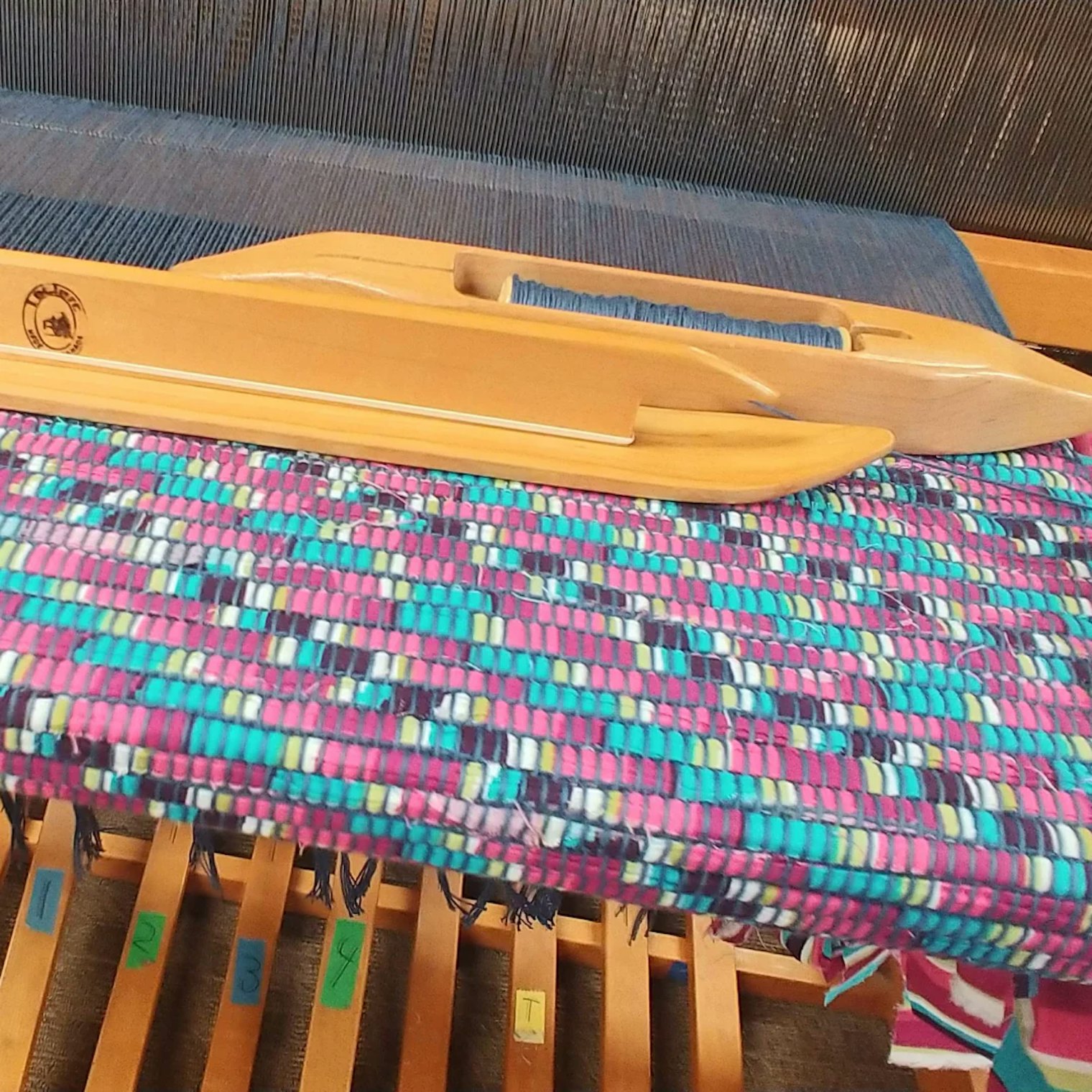 Rag Weaving that Zigs and Zags, with Sara C. Bixler.
