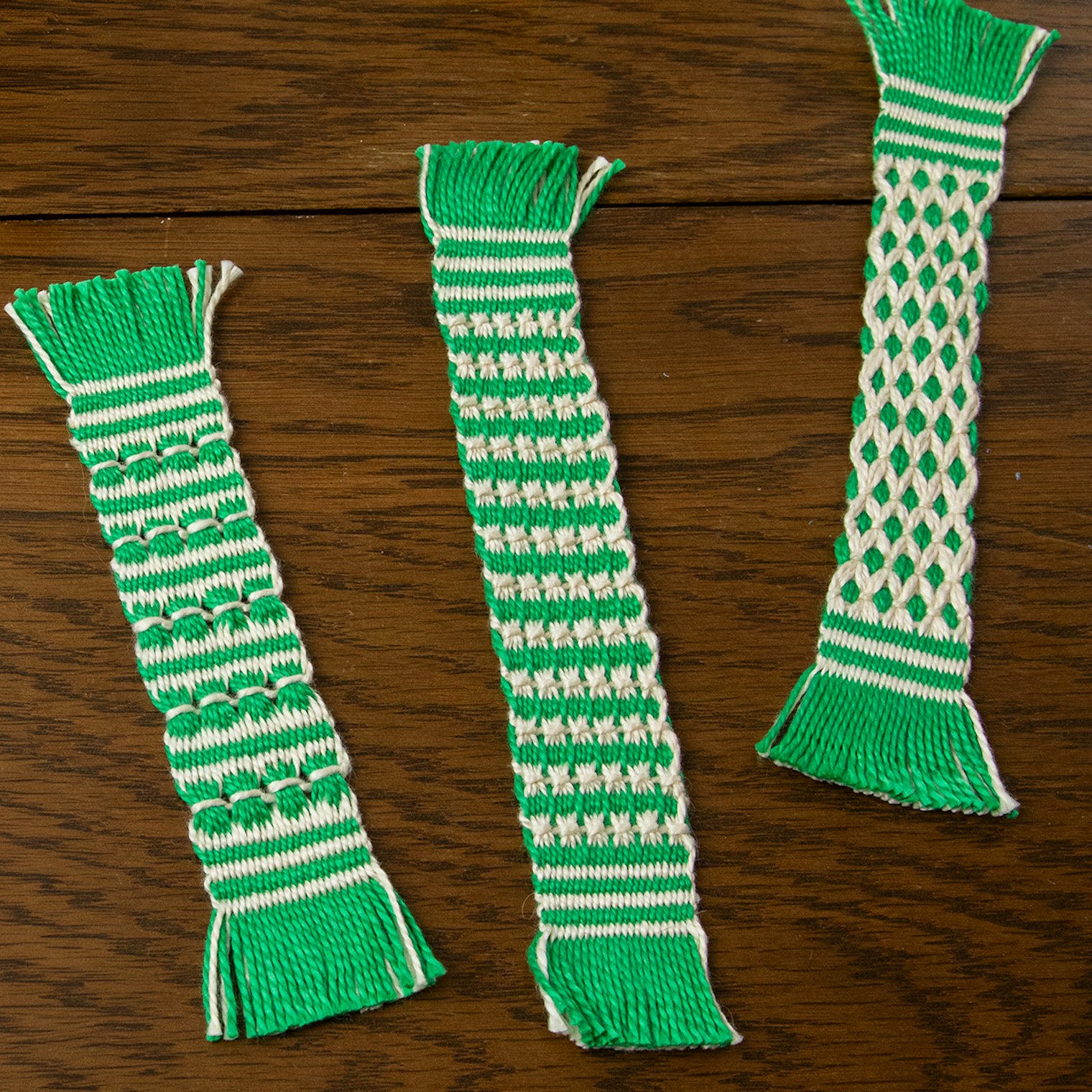 Lace-Inspired Explorations in Inkle Weaving, with Angela K. Schneider.