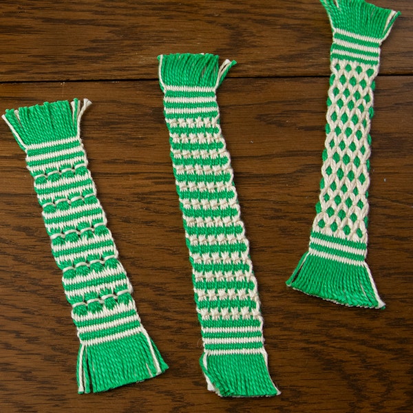 Lace-Inspired Explorations in Inkle Weaving, with Angela K. Schneider.