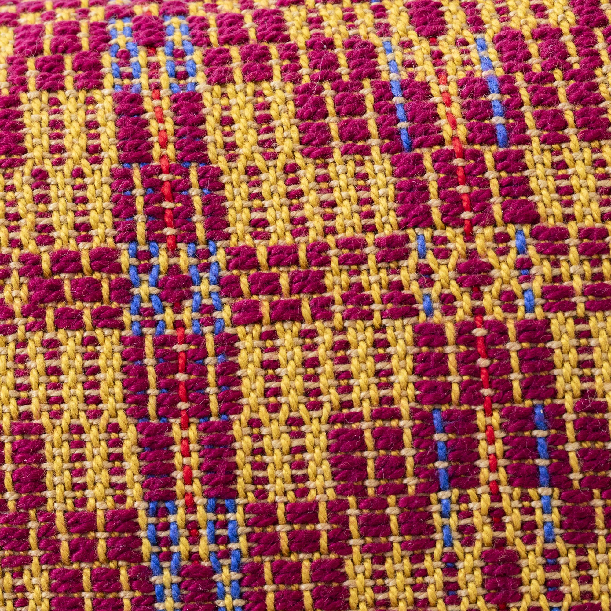 Burgundy pillow