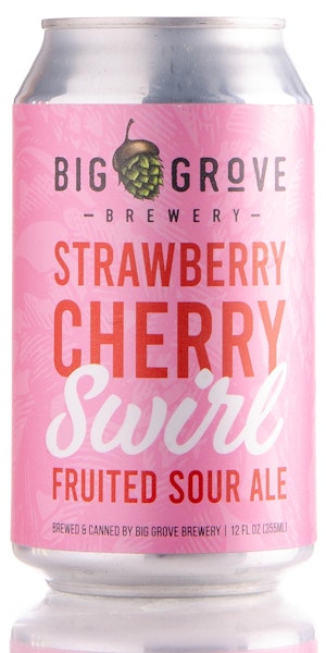 Big Grove Brewery and Taproom Strawberry Cherry Swirl Image