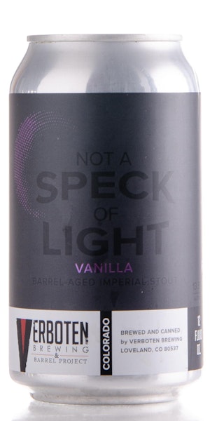 Verboten Brewing Vanilla Not a Speck of Light Image