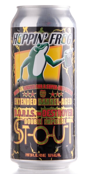 Hoppin' Frog Brewing Extended Barrel-Aged D.O.R.I.S. The Destroyer Double Oatmeal Imperial Stout Image