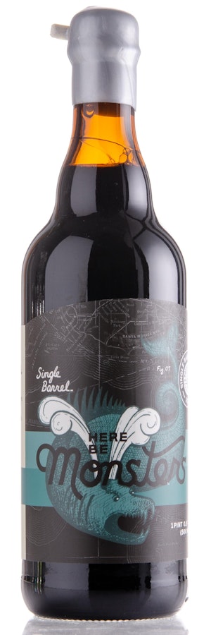 Cerebral Brewing Here Be Monsters - Single Barrel Select (Bottle Logic) Image