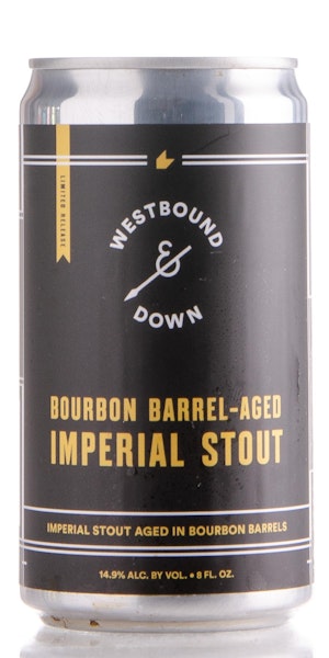 Westbound & Down Brewing Company Bourbon Barrel-Aged Imperial Stout (2021) Image