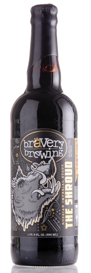 Brävery Brewing 2019 Bourbon Barrel-Aged The Shroud Image