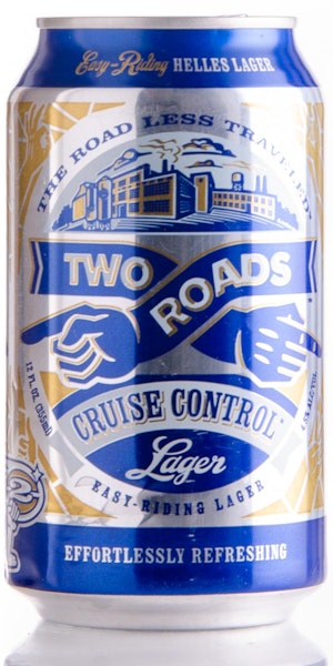 Two Roads Brewing Co. Cruise Control Helles Lager (2020) Image