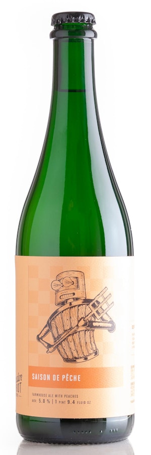 Wooden Robot Saison de Peche Image