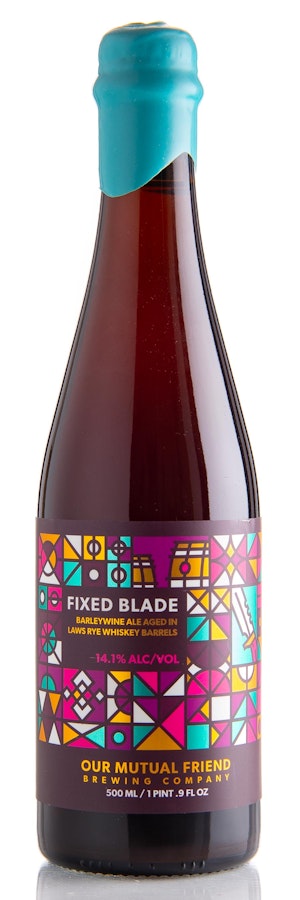 Our Mutual Friend Brewing Co. Fixed Blade Image