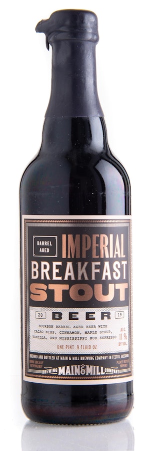 Main & Mill Brewing Co. Barrel-Aged Imperial Breakfast Stout 2019 Image