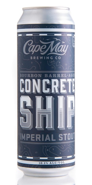 Cape May Brewing Bourbon Barrel-Aged Concrete Ship Image