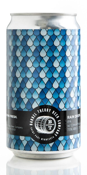 Barrel Theory Beer Rain Drops Image