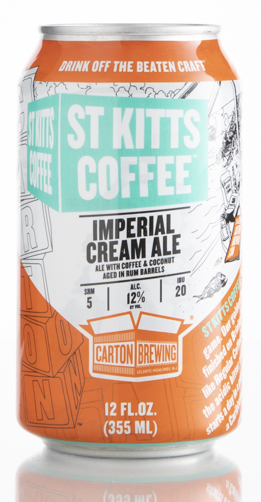 Review Carton Brewing St Kitts Coffee Craft Beer & Brewing