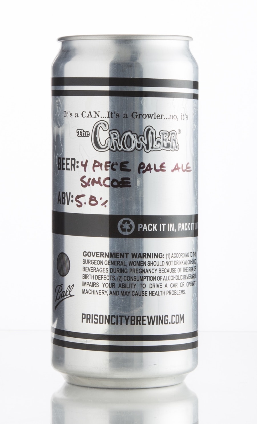 Review Prison City 4 Piece Pale Ale Simcoe Craft Beer & Brewing