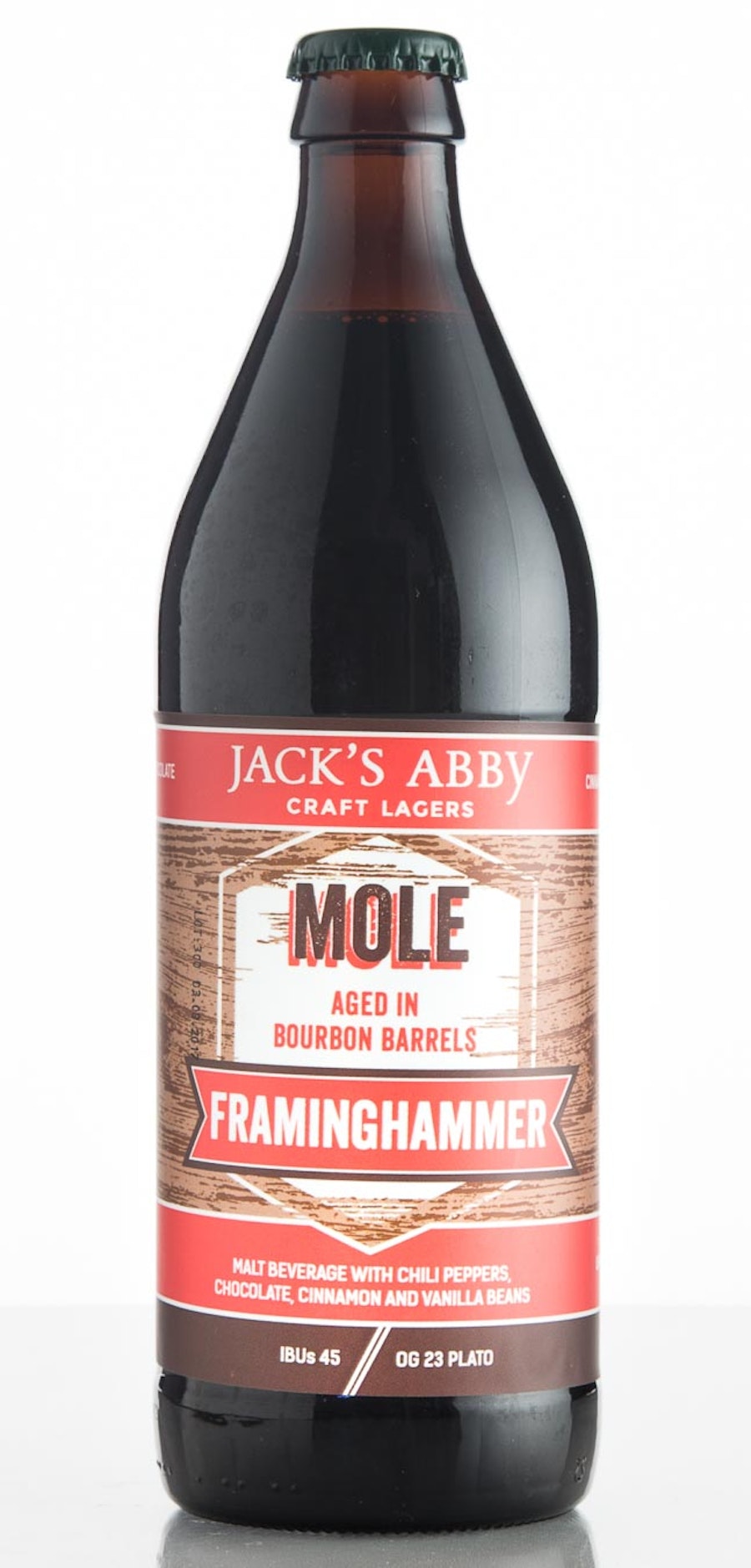 Review Jack's Abbey Craft Lagers Mole Barrel Aged Framminghammer