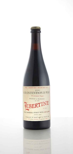 The Libertine Brewing Company Our Intention is War Image