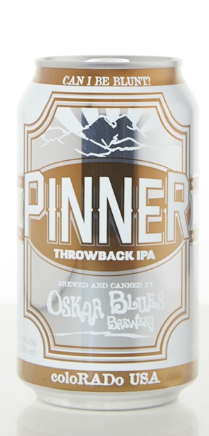 Oskar Blues Brewery Pinner Throwback IPA Image