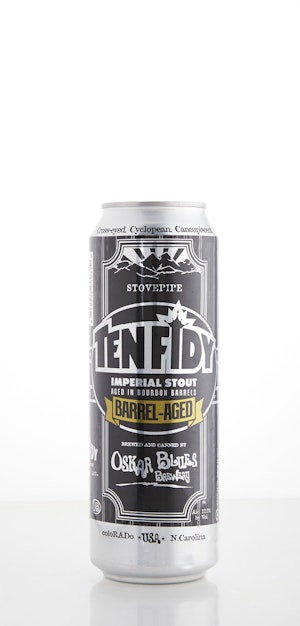 Oskar Blues Brewery Barrel-Aged Ten FIDY Image