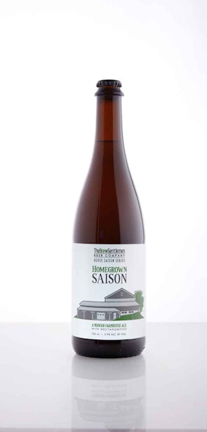 The Brew Gentlemen Beer Company  Homegrown Saison Image