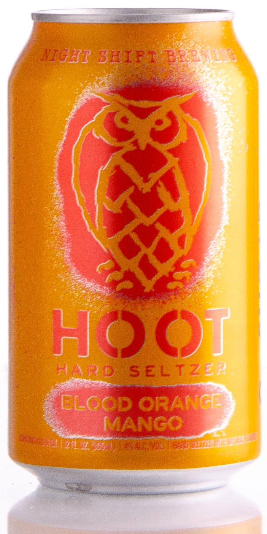 Review Night Shift Brewing, Inc Hoot Blood Orange Mango Craft Beer