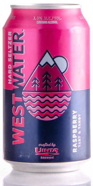 Uinta Brewing Co. Westwater Hard Seltzer: Raspberry Image