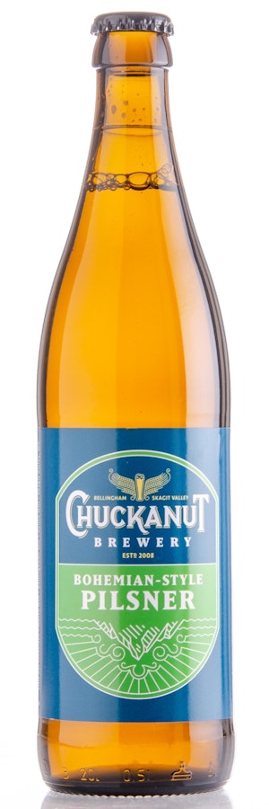 Chuckanut Brewery  Chuckanut Bohemian Style Pilsner Image