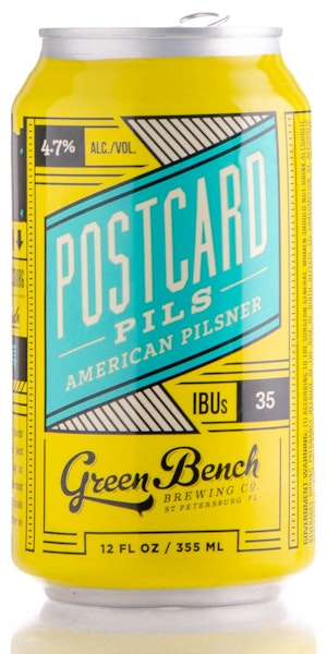 Green Bench Brewing Co Postcard Pils Image