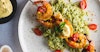Grilling with Weissbier: Curry-Yogurt Marinated Shrimp Skewers with Green Rice Image