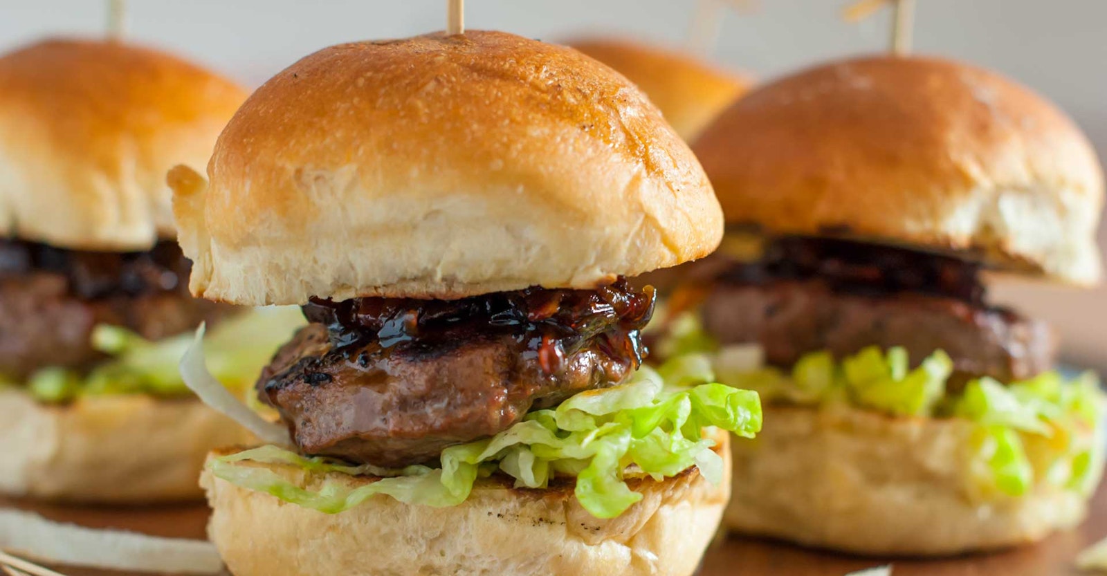 Stout Sliders with Bacon‑Onion Marmalade Recipe Craft Beer & Brewing