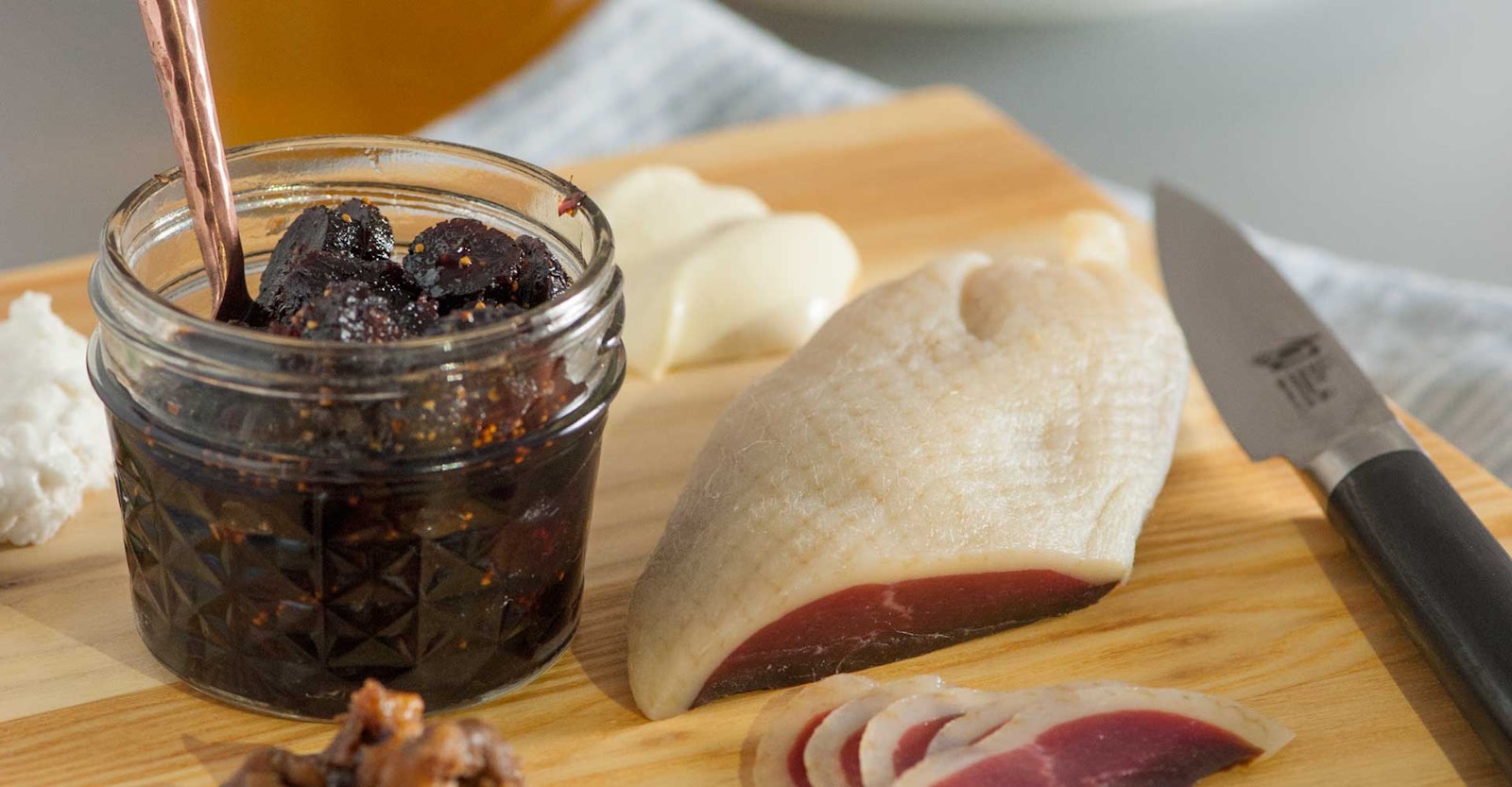 Duck Prosciutto with Dried Fig Chutney Recipe Craft Beer & Brewing