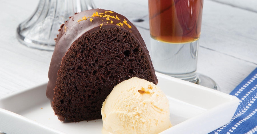Doppelbock Bundt Cake with Doppelbock Ganache Recipe Image